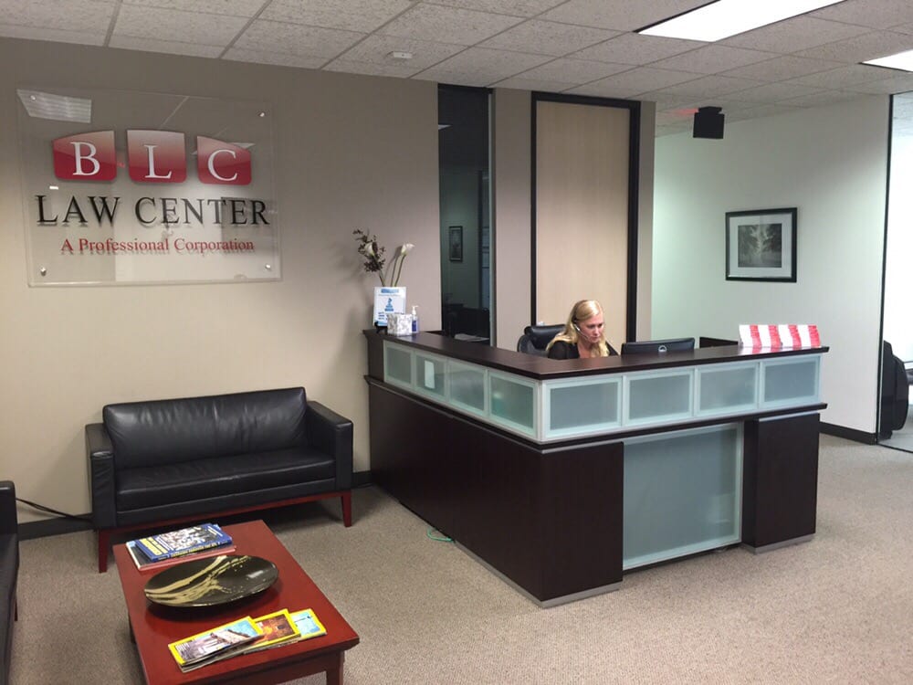 Bankruptcy Law Center office lobby in San Diego